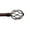 Bronze, variant on H.VERSAILTEX Adjustable Twist Cage Single Curtain Rod Set 3/4in Diameter 28-48in , Nickel