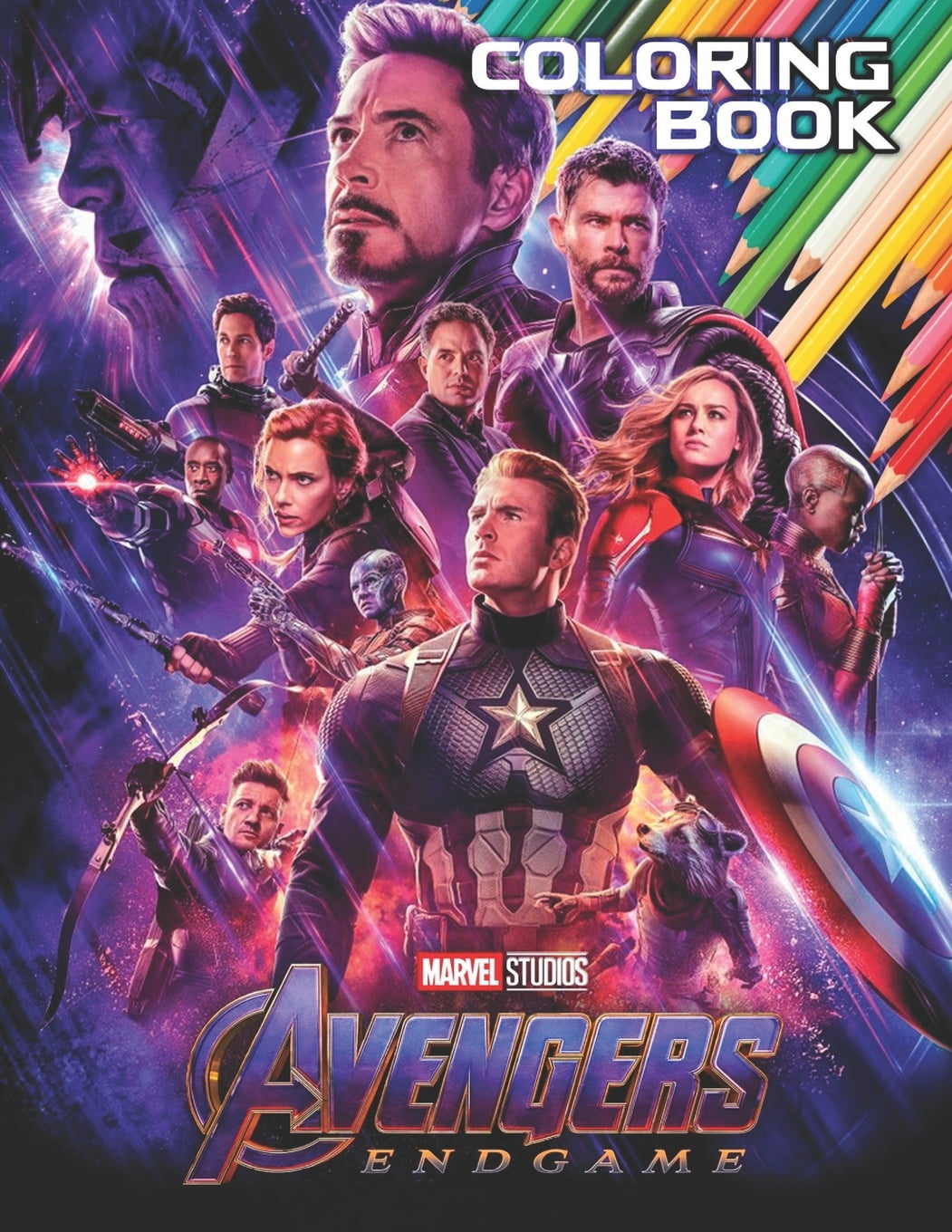 Download Marvel Avengers Endgame Coloring Book 41 Exclusive Illustrations Paperback Walmart Com Walmart Com