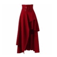 thumbnail image 1 of Ropa Medieval renacentista gótica Steampunk, disfraces de pirata Vikingo, vestido Vintage de Carnaval de Halloween, falda Maxi con dobladillo, 1 of 3