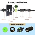 thumbnail image 4 of Waterproof USB3.0 Panel Mount Cable USB Coupler Cord 5Gbps Data Transfer &Fast Charging IP68 Outdoor Industrial Use, 4 of 5