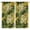 Botanical Haw, variant on Botanical Hawaiian Leaf Kitchen Curtains - Set of 2, Tropical Jungle Leaves Design, Rod Pocket, 42x84 Inch, Easy Installation