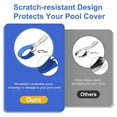 30Pcs Pool Cover Clips for Above Ground Pools, Pool Cover Clamps