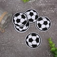 thumbnail image 5 of Football, Basketball, Rugby, Table Tennis Shapes for DIY Clothing Sewing Accessories 10PCS Sports Patch Set, 5 of 8