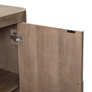 Liberty Furniture South Bend Server Cabinet for Dining Room Storage - Burnished Clay