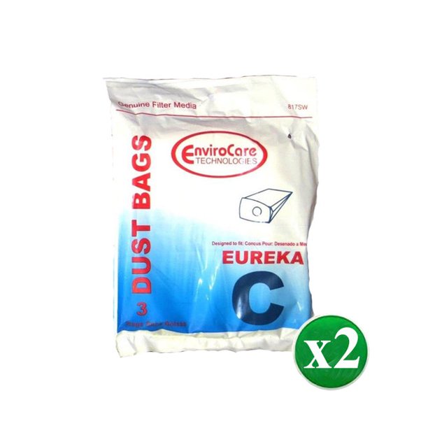 Eureka Vacuum Bags Style C Mighty Mite [6 Bags]