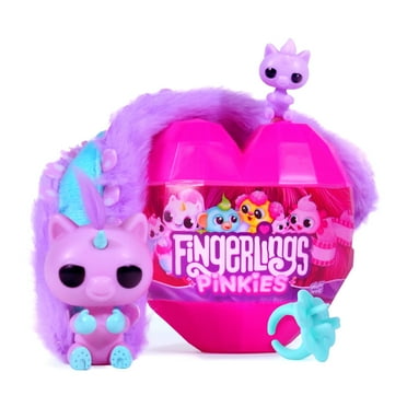 Fingerlings PINKIES Surprise Collectible Pinkie-Sized Pet, Mini & Bonus Ring (Walmart Exclusive)