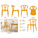 thumbnail image 3 of Set 2 Sillas Ezra Polipropileno Exterior Comedor Amobelli, 3 of 4