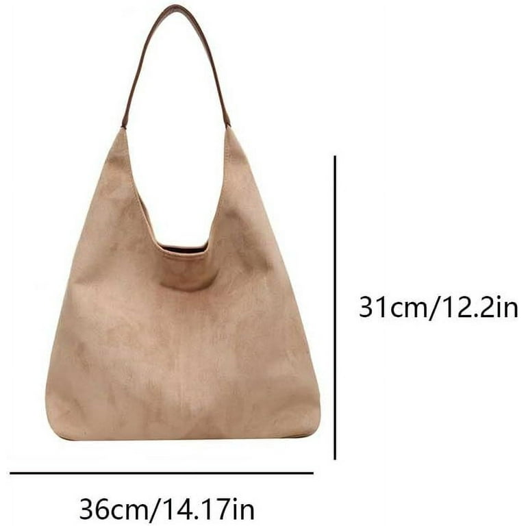 Leather Hobo bags for women suede purse slouchy tote bag Leather Hobo bags for women suede purse slouchy tote bag