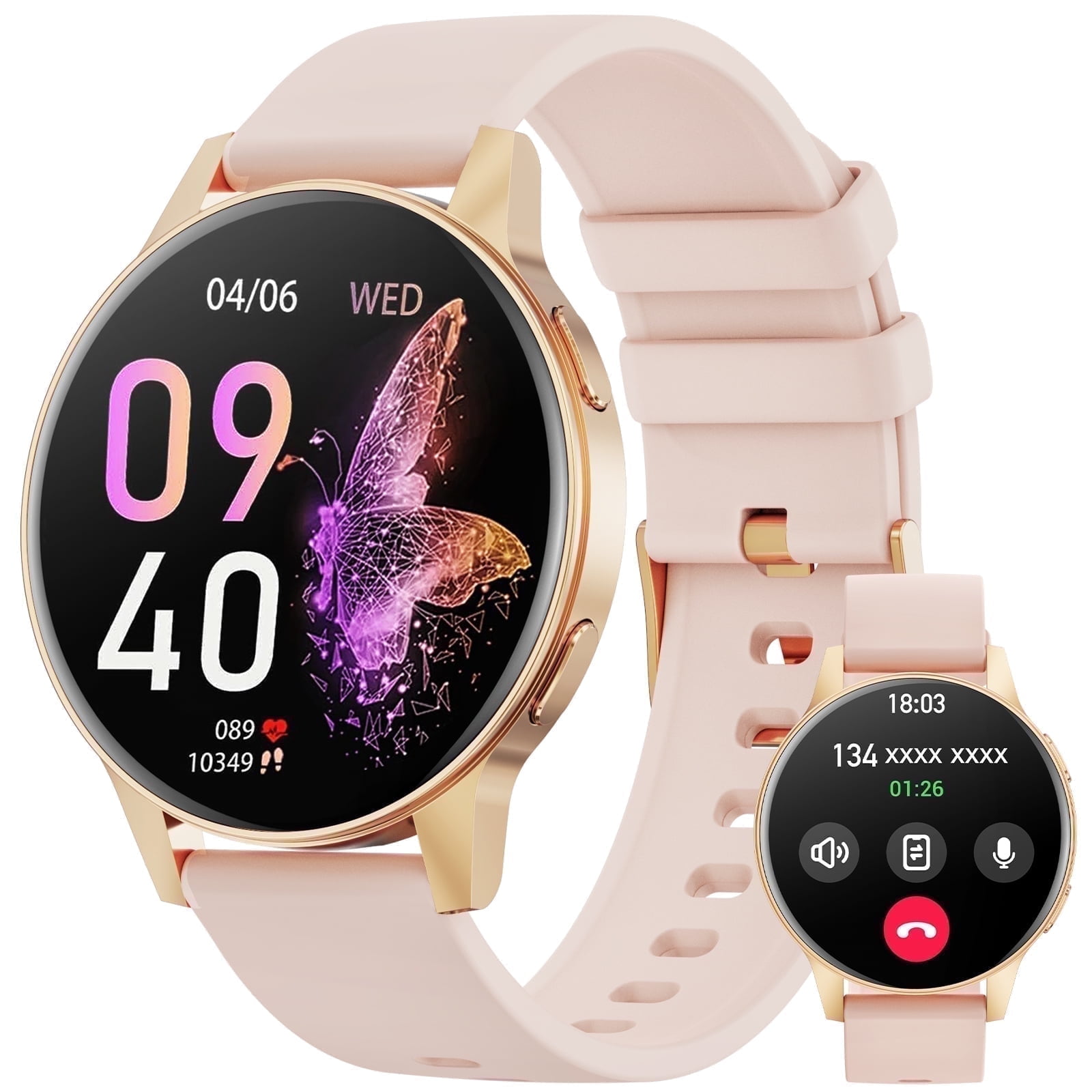 Fitbit Versa 3 ゴールド/オリーブ GPS搭載スマートウォッチ Fitbit Versa 3 Health & Fitness Smartwatch with GPS, Heart