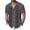 Dark Gray, variant on Mens Button Down Shirt Short Sleeve Lapel Neck Printing T-shirts Loose Breathable Hawaiian Beach Vacation Summer Outdoor Casual Shirts