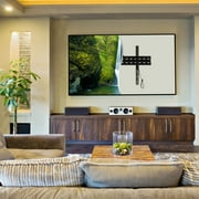 onn Fixed TV Wall Mount for 32 to 86 TVs, holds up to 120 lbs