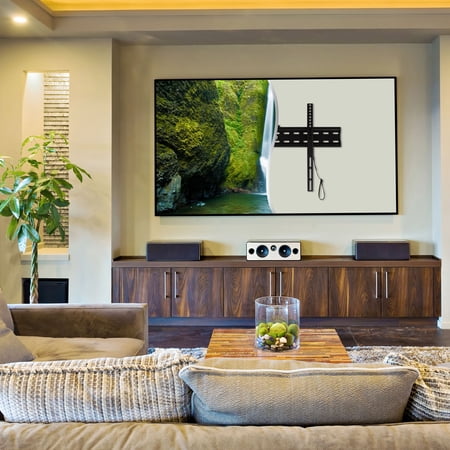 ONN FIXED TV WALL MOUNT FOR 32″ TO 86″ TVS, HOLDS UP TO 120 LBS