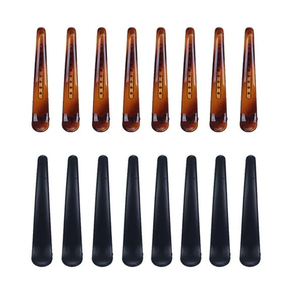 24 Pcs Plastic Duckbill Hair Clips Long Alligator Hair Clips Hair Styling Clips Hair Sectioning Pins Non Slip Hair Accessories for Women Girls