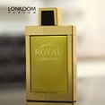 thumbnail image 3 of Lonkoom Royal Gold - Fragrance for Women - Floral and Woody Scent - Perfume Notes of Green Leaves, Bark, Rose, Daffodil, Lavender, Cedar, Musk - Long Wearing Aromatic Projection - 3.4 oz EDP Spray, 3 of 4