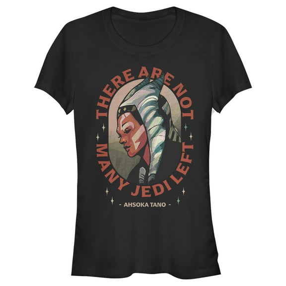 Junior's Star Wars: The Mandalorian Ahsoka Survivor of Order 66 Graphic Tee Black Small
