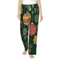 thumbnail image 2 of Kdxio Women's Comfy Stretch ChristmasPrint Drawstring Pajama Pants-Large, 2 of 9