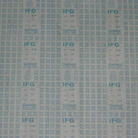 Garlock Gasket,Fiber,1/8 In T,15 x 15 In 5500