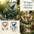 thumbnail image 7 of Graceful Hummingbird Wind Chime for Outside, Acrylic Sun Catcher Windchime, Colorful Bird Outdoor Yard Decor, Memorial Gardening Gift for Women Grandma, 7 of 7