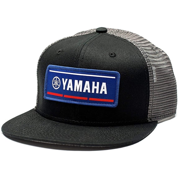 Factory Effex Yamaha Vector Snapback Trucker Hat Black