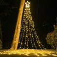 thumbnail image 4 of Cadena de luces LED con forma de estrella navideña FUNIAO 320, 8 modos, 4 of 9