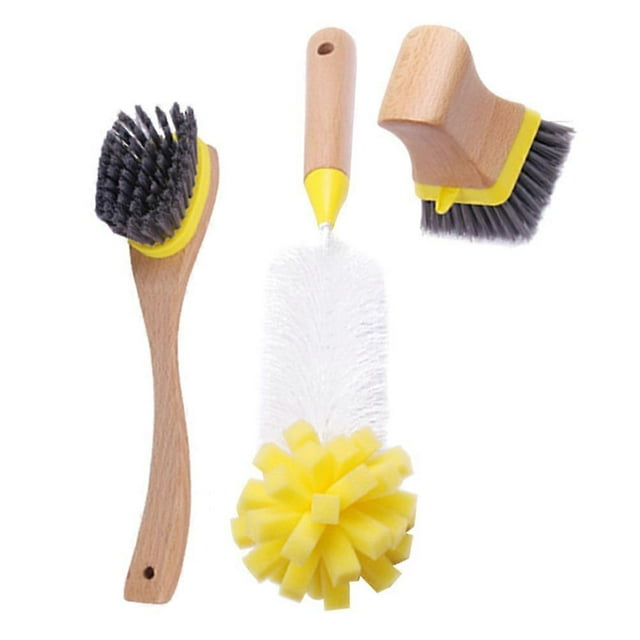 1 Set of 3 pcs Sponge Cleaners Washing Scrubber for Kitchen