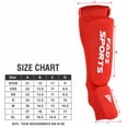 thumbnail image 5 of Fadi Sports Red Shin in Step in Elastic Polycotton - Boxing & Mma Training - Unisex Child XXXS, 5 of 8