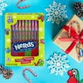 thumbnail image 3 of (2 pack) NERDS Holiday Tangy Candy Canes, 5.30z, Fruit Flavored Candy Canes, Stocking Stuffer,12 Count, 3 of 8