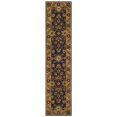 thumbnail image 2 of Safavieh Golden Jaipur Dreda Bordered Wool Runner Rug, Black/Gold, 2'3" x 10', 2 of 9