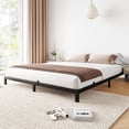 thumbnail image 2 of Ourlova 8 Inch Queen Bed Frame Queen Size Metal Platform Bed Frame with Storage Under Bed Sturdy Structure Easy Assembly No Box Spring Needed Noise Free Black, 2 of 7