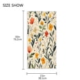 thumbnail image 3 of Towel 30x15 Inch Face Towel Hand Towel Bath Towels Hand Bath Towels Single-Sided Printed Towels, Lightweight, Breathable and Absorbent Pretty Flowers3, 3 of 5