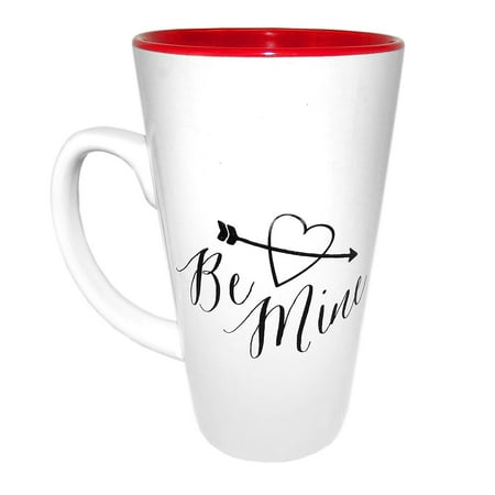 - Be Mine Tall 16 Ounce Latte Mug