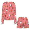 thumbnail image 5 of Hello Kitty Women Pajamas Set Loungewear Sleepwear 2 Piece PJ Sets, 5 of 7