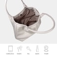 thumbnail image 2 of Bolso de mano para mujer Fashionalbe PU PU Bolso de viaje femenino simple (Blanco), 2 of 8