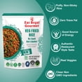 thumbnail image 3 of Eat Regal Ready-to-Eat Rice Variety Pack – Veg Fried Rice & Red Beans & Rice | High Protein Microwave Meals, Ready in 1.5 minutes | Gluten-Free, Halal & Kosher, BPA-Free, 8.8 oz (Pack of 12), 3 of 5