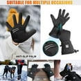 thumbnail image 5 of Savior Heat Rechargeable Heated Gloves for Ultimate Winter Comfort and Touchscreen Control - Electric Glove Liner Ideal for Outdoor Activities, 5 of 11