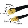 thumbnail image 4 of Wireless Network & Security System Accessories Antenna Extension Cable, SMA Antenna Extension Cable 10m, SMA Antenna Connector, SMA Male to Female Connector, Wireless Extension, 4 of 5