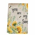 thumbnail image 2 of Summer Sunflower Kitchen Towels Set of 1, Vintage Floral Botanical Bee Country Absorbent Dish Towels for Kitchen, Microfiber Hand Towel, Quick Drying Tea Towel for Cleaning Decorative Dishcloths, 2 of 7