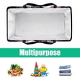 thumbnail image 5 of Horse Large Capacity Foldable Reusable Oxford Cloth Laundry Basket - Multipurpose Tote Bag, Shopping Bag, Picnic Basket, 5 of 7