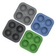 thumbnail image 6 of Reheyre Ice Box - Reusable - Easy to Demould - Convenient Cleaning - with Funnel - 4 Cavity - DIY Silicone Cactus Ice Tray Hockey Mold - Kitchen Tool, 6 of 8