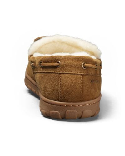 men's eddie bauer shearling boot slippers