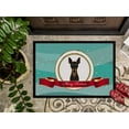 thumbnail image 3 of Min Pin Merry Christmas Door Mat, 3 of 4