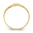 thumbnail image 2 of 14k Yellow Gold Claddagh Ring Celtic, 2 of 9