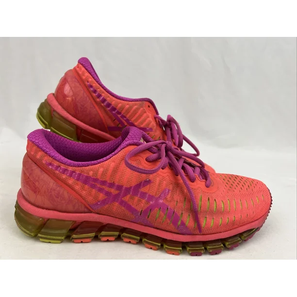 Asics Gel-Quantum 360 Pink/Purple Running Athletic Shoes Womens Size 9.5