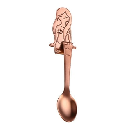 

Black AND Friday deals today 2024!Tableware Creative Stainless Steel Fish Shape Spoons Coffee Tea Spoon Flatware Drinking Tools Spoons by queshizhe