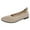 Beige, variant on XIMIN Women's Stretch Knit Ballet Flats Slip-On Round Toe Mary Jane Comfort Shoes for Wedding Guest Office & Everyday Wear Breathable Casual Dressy Footwear (6, Bronze)