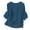 Navy, variant on BODOAO Cotton Linen Embroidered Shirt for Women Boho Tops Summer Scoop Neck 2026 Trendy Workout Tops Vacation Shirts Basic Tees Peasant Blouses Soft Breathable 3/4 Sleeve Grey L