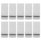 thumbnail image 1 of 10 piezas Clips de dinero de acero inoxidable Clips de billetera minimalistas Abrazadera para porta tarjetas Titular de tarjetas de crédito Clip para billetes Cartera pequeña para mujeres y hombres, 1 of 4
