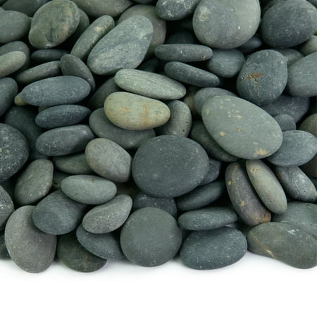 mexican beach pebbles black