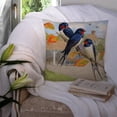 thumbnail image 3 of Carolines Treasures ASAD0694PW1414 Swallows by Sarah Adams Canvas Decorative Pillow  14Hx14W multicolor, 3 of 4
