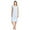 Blue, variant on Casual Nights Women's Cotton Short Sleeve Sleep Dress Nightshirt